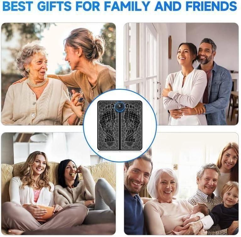 Foot Massage Pain Reliever, Wireless Electric EMS Massage Machine