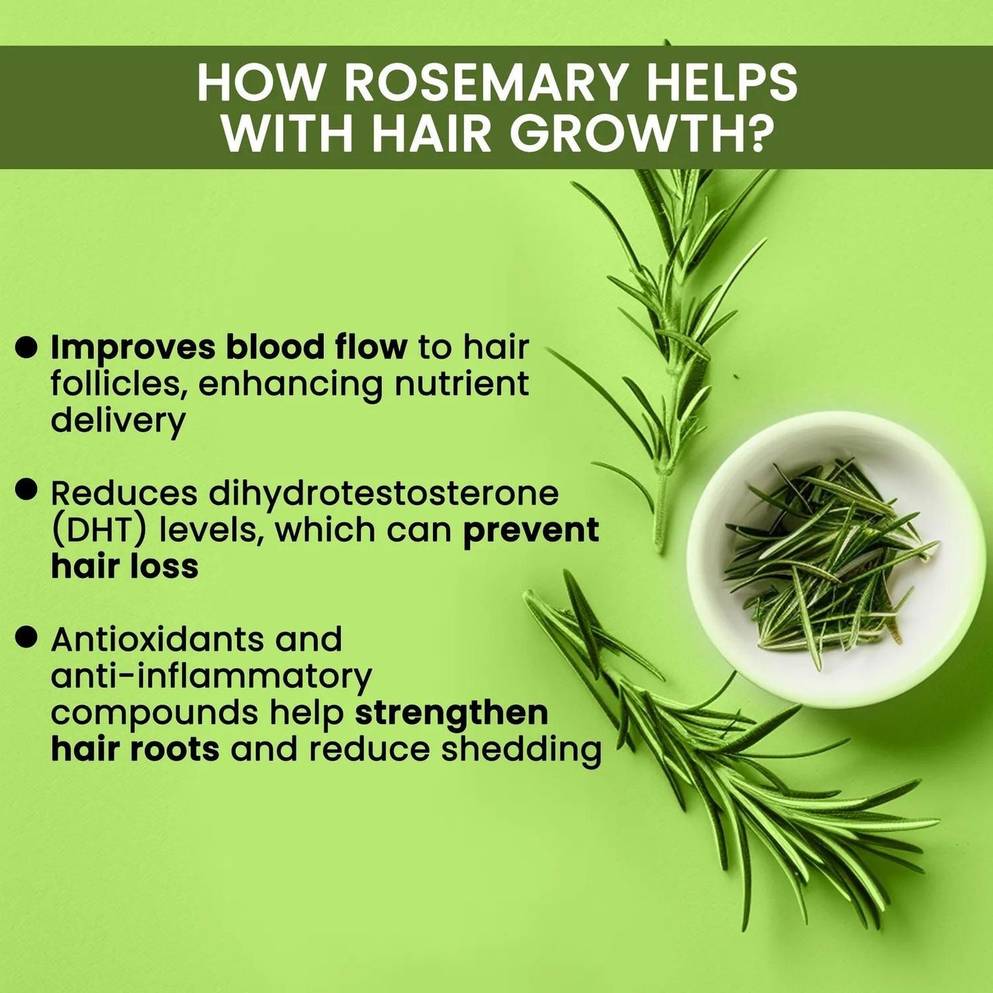 Rosemary Water Hair Regrowth Spray – Buy 1 Get 2 FREE